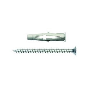 Wall Plug TNU 6 with Screws - 100 Pack