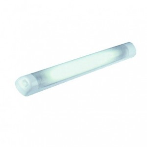 12VDC FLUORESCENT FITTING T8 SATIN 1x15W
