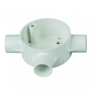 3-Way Conduit Box 20mm
