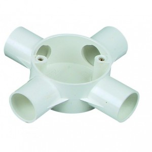 4-Way Conduit Box 20mm