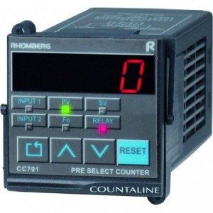 48VAC Preselect Counter 4-Digit 48x48 NPN/PNP Input