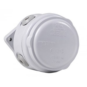CCG Utility Box IP68 Grey Size 0/1-M20