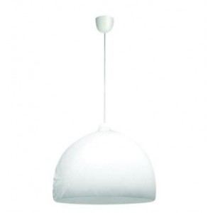 PMMA Pendant Light Fitting Opal E27 Ø400 x 250H