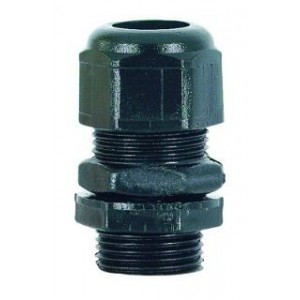 Size 0 Black PVC Compression Gland for 5-8mm Cable