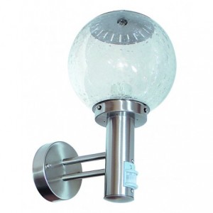 Stainless Steel E27 60W/CFL Light Fitting