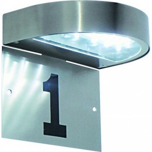 Yellow 230V Stainless Steel 16xLED Light Fitting IP23