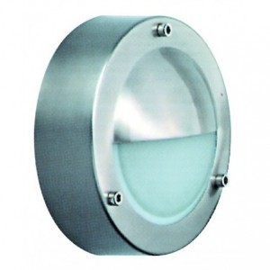 Yellow 230V Stainless Steel 18 x LED Light Fitting IP44