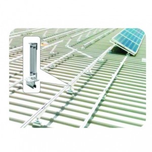 8 PV Panel Tin Adjustable Mounting System
