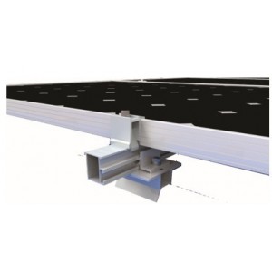 Solar Aluminium Tile Roof Hook With Adjustable Rail Clamp