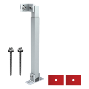 Solar Adj. Al Rear Leg 30-40 Deg With EPDM/SCREWS/T-BOLT