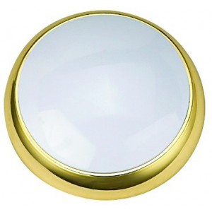 2D 16W Gold Trim Bulkhead 270 x 90 IP54