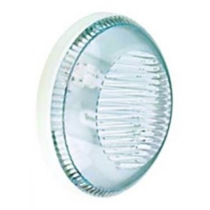 White 2D 28W Bulkhead Light 320 x 90mm IP54