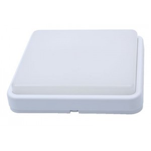 18W LED Plastic Bulkhead Daylight White (185-265VAC)