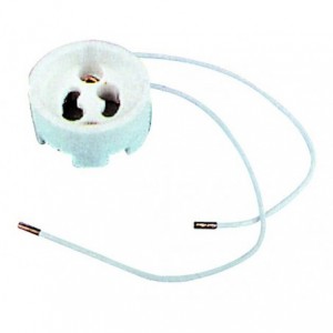 GU10 Dichroic Lampholder With 15CM S/WIR