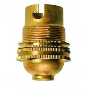 METAL LAMP HOLDER B22 10mm ENTRY