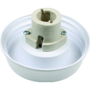 8" Ceramic Baton Ceiling Lamp B22
