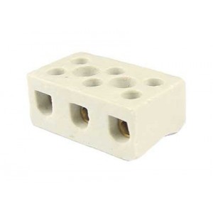 Ceramic Terminal 3 Pole 30A at 250V