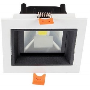 10W Cool White Square LED Downlight (120x120mm- 85-265VAC)
