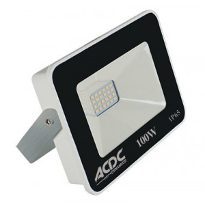 100W LED Cool White Plastic Flood Light IP65 (200-260VAC)