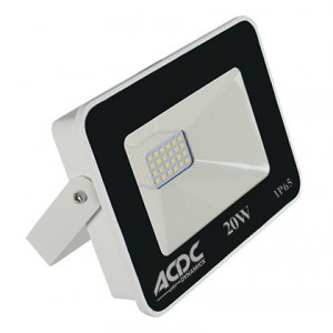 20W LED Cool White Plastic Flood Light IP65 (200-260VAC)