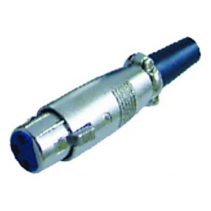 3 Pole Female Cannon Plug