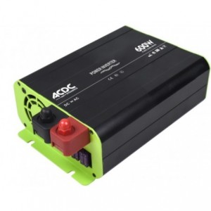 600W Pure Sine Wave Inverter 12VDC to 230VAC with Charger