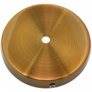 1 Way Brass Ceiling Rose Kit Dia 120MM