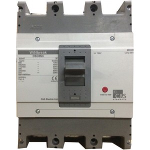 630A 3P Fixed Thermal And Magnetic MCCB 65KA F5