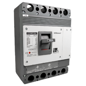 350A 4P Adjustable Mccb 36KA Ics 100% Icu