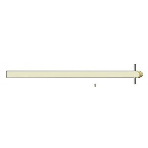 Shaft for 125D Isolator 160 x 5/6mm2