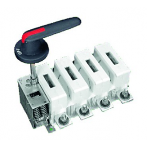 200A 3P Isolator with Pistol Grip Handle and 165mm Shaft