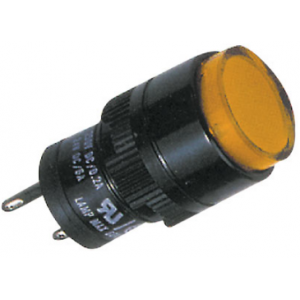 16MM Amber Round Pilot Light