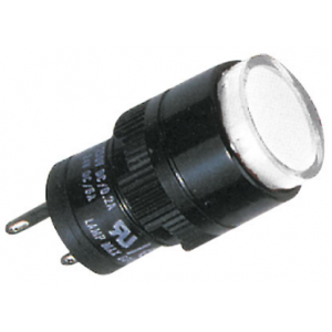 16MM White Round Pilot Light