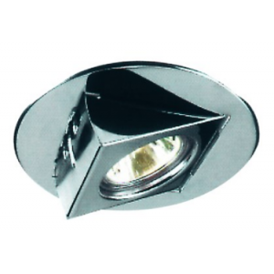 Chrome 120mm Adjustable Downlighter MR16