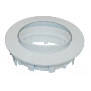 White 83mm Adjustable Downlighter MR16
