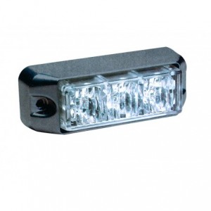 12/24VDC Clear Signal LED Lamp Surface Mount IP67