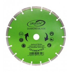 Javelin Segmented Diamond Saw Blade 230DIA