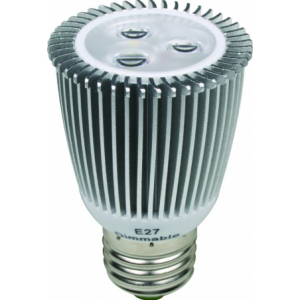 230VAC Cool White Dimmable LED Light 6W E27