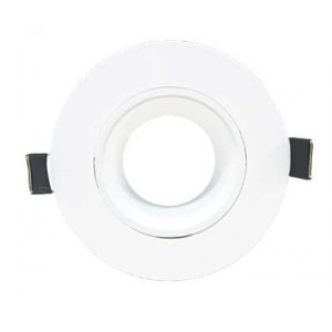 Ø90MM Plastic Recessed Downlight White