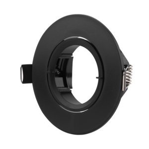 Ø88MM Plastic Recessed Downlight Black