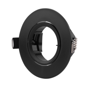 Ø88MM Plastic Recessed Downlight Black