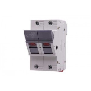 14x51 Fuse Base 2-Pole 63A 400/690VAC with LED Indicator