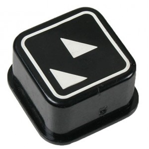 Button 2-Speed Black 45-Degree