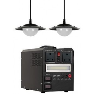 500W Pure Sine Portable Back-Up Kit with 450Wh Lithium Battery