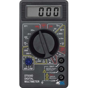 Pocket Digital Multimeter - AC 200-750V &amp; DC 20mV-1000V