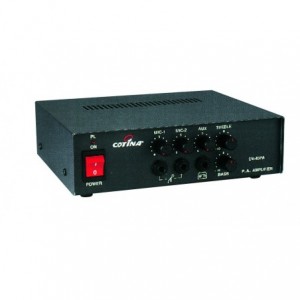 30W RMS PA Amplifier with 2 Mic and 1 Aux Input