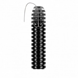 FK15/25 Black Medium Pliable Conduit with Wire - 75m