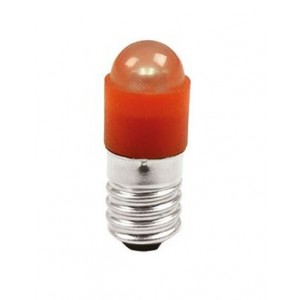 Red E10 1 Chip LED 48VAC/DC