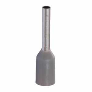 2.5mm Grey Bootlace Ferrules - 500 Pack