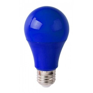 Blue E27 LED Bulb 3W 230V 110x60mm
